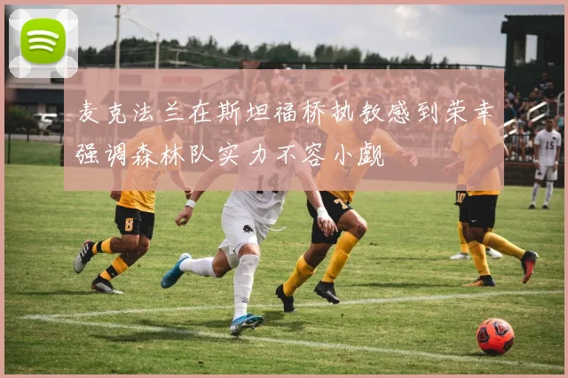 麦克法兰在斯坦福桥执教感到荣幸强调森林队实力不容小觑