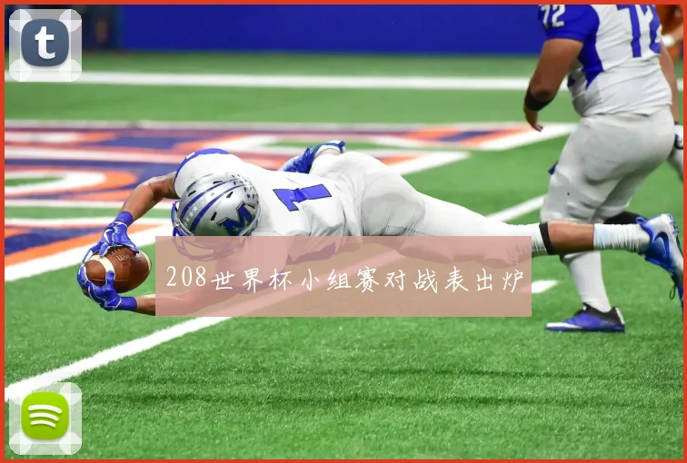 208世界杯小组赛对战表出炉